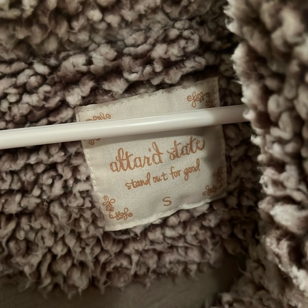 Altered State fleece half zip pullover
